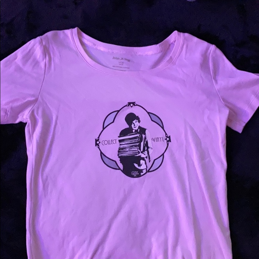 Collect vinyl tee!